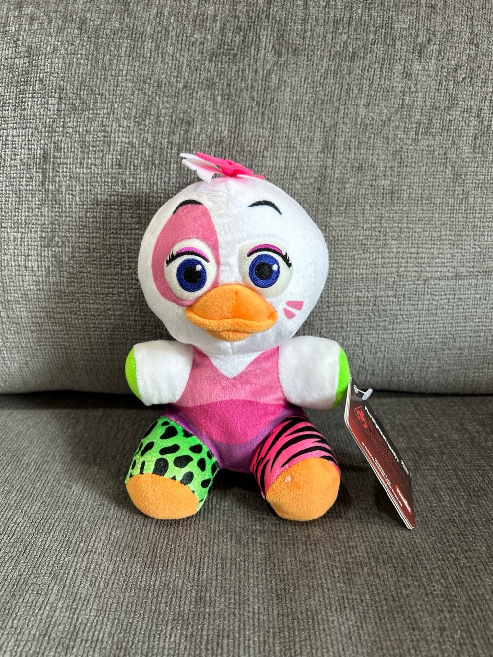 FNAF Five Nights At Freddy's Security Breach Plush Glamrock Chica With Tags